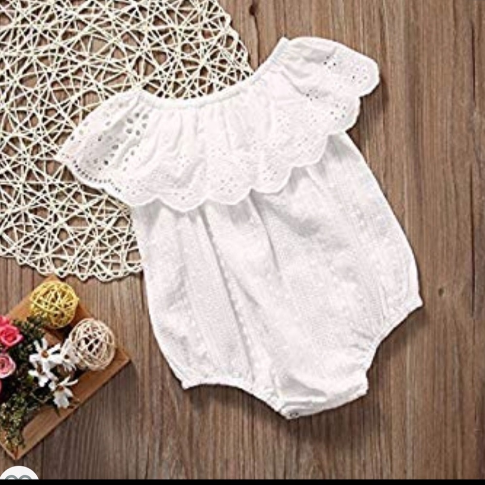 Lotus leaf romper